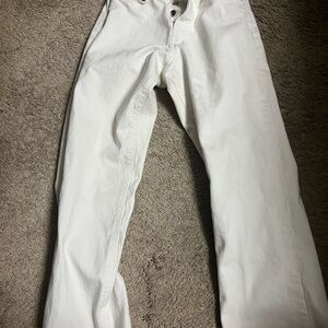 H&M Classic White Pants